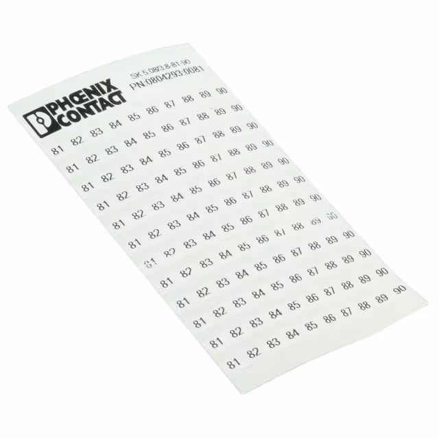 0804293:0081 Phoenix Contact  Strisce di marcatura per morsettiere